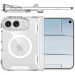 Замовити Чохол TPU Space Case with Magnetic Fit на Apple iPhone Duo (5.4/7.6") (Прозорий) на vchehle.ua
