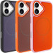 Чехол PC Textile Hybrid with Magnetic Fit для Apple iPhone 17 (6.3")