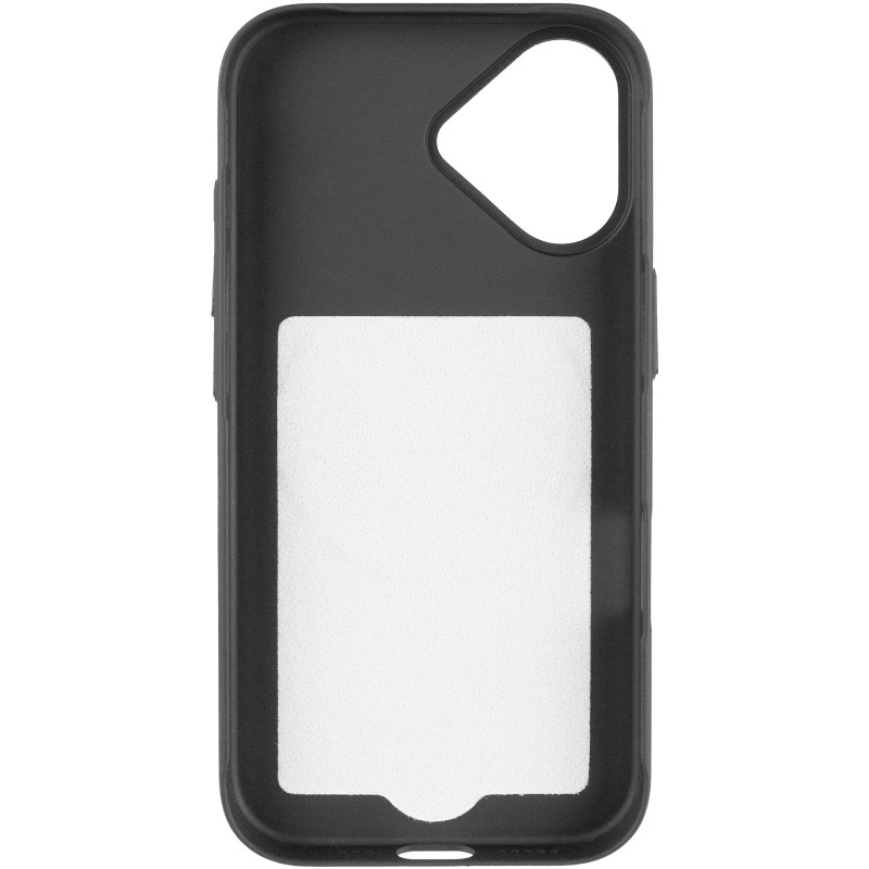 Фото Чехол PC Textile Hybrid with Magnetic Fit для Apple iPhone 17 (6.3") (Black / Purple) в магазине vchehle.ua
