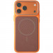 Чехол PC Textile Hybrid with Magnetic Fit для Apple iPhone 17 Pro Max / 18 Pro Max (6.9") (Orange / Brown)
