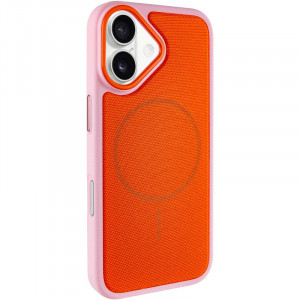 Чехол PC Textile Hybrid with Magnetic Fit для Apple iPhone 17 (6.3")