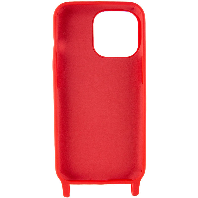 Фото Чохол TPU two straps California на Apple iPhone 12 Pro / 12 (6.1") (Червоний) в маназині vchehle.ua