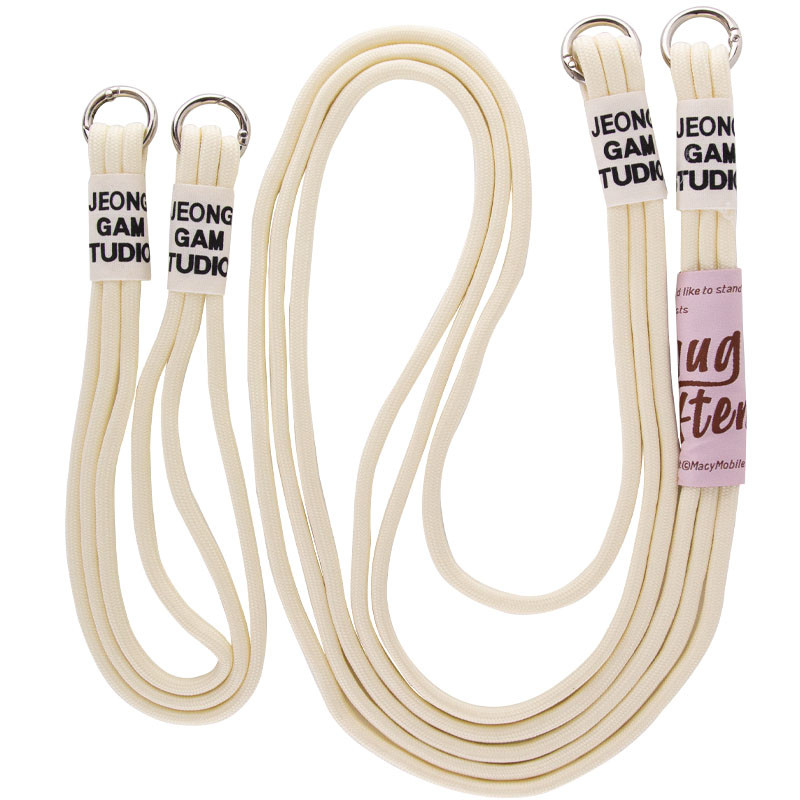 Чехол TPU two straps California для Apple iPhone 13 (6.1") (Бежевый / Antique White) в магазине vchehle.ua
