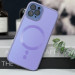 Фото Чехол TPU+Glass Sapphire Midnight with Magnetic Fit для Apple iPhone 14 Pro (6.1") (Сиреневый / Dasheen) на vchehle.ua