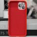 Фото Чехол TPU+Glass Sapphire Midnight with Magnetic Fit для Apple iPhone 14 Pro Max (6.7") (Красный / Red) в магазине vchehle.ua