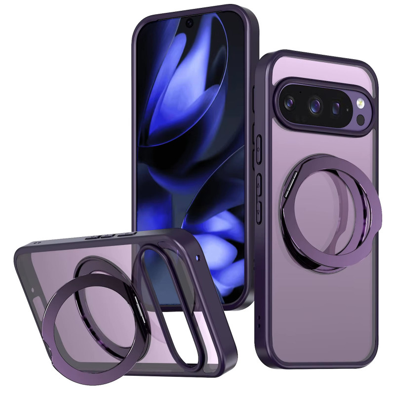 Чехол TPU+PC Aura Fold для Google Pixel 9 / 9 Pro / 10 / 10 Pro (Purple)