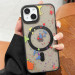 Фото Чехол TPU+PC Flush with Magnetic Fit для Apple iPhone 15 (6.1") (Titanium black) на vchehle.ua