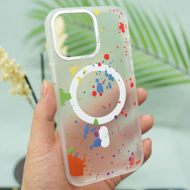 Фото Чехол TPU+PC Flush with Magnetic Fit для Apple iPhone 15 (6.1") (White) в магазине vchehle.ua