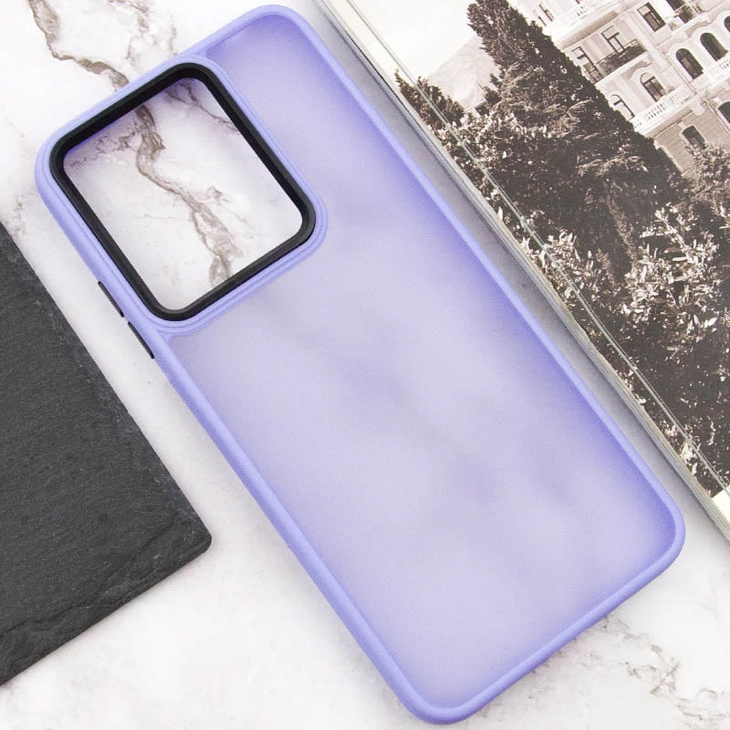 Фото Чехол TPU+PC Lyon Frosted для Infinix Hot 40i / Spark Go 2024 / Spark 20 (Purple) в магазине vchehle.ua
