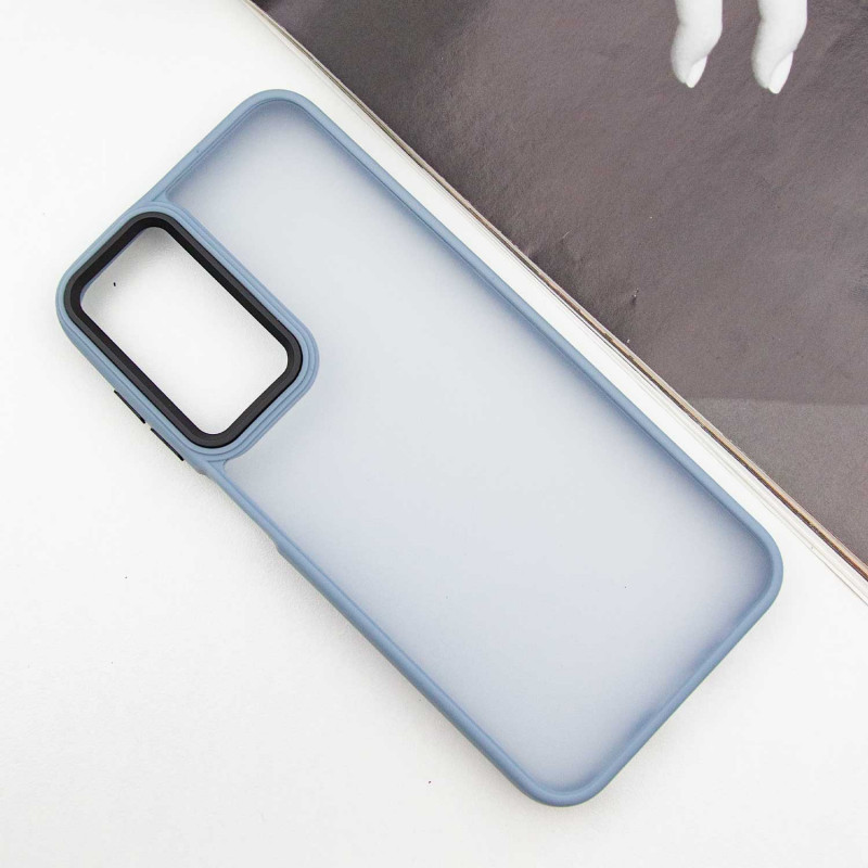 Фото Чохол TPU+PC Lyon Frosted на Samsung Galaxy A18 / A17 / A26 / A16 (Sierra Blue) на vchehle.ua