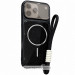 Чехол TPU+PC Pacific with Magnetic Fit and straps для Apple iPhone 13 Pro (6.1") (Black)