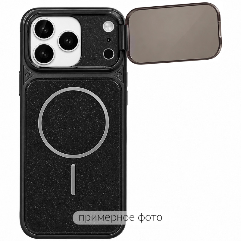 Фото Чохол TPU+PC Pacific with Magnetic Fit and straps на Apple iPhone 14 / 13 (6.1") (Black) на vchehle.ua