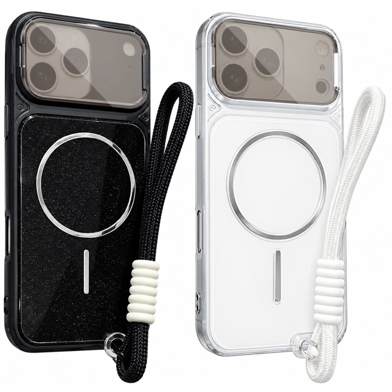 Чохол TPU+PC Pacific with Magnetic Fit and straps на Apple iPhone 17 Pro / 18 Pro (6.3")
