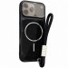 Чехол TPU+PC Pacific with Magnetic Fit and straps для Apple iPhone 17 Pro Max / 18 Pro Max (6.9") (Black)