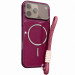 Чехол TPU+PC Pacific with Magnetic Fit and straps для Apple iPhone 17 Pro Max / 18 Pro Max (6.9") (Red)
