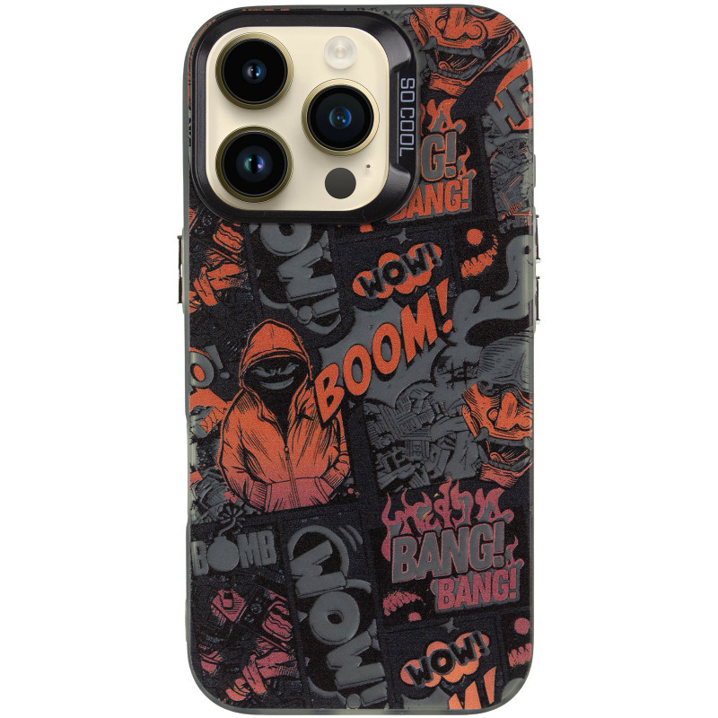 Фото Чохол TPU+PC So Cool на Apple iPhone 16 Pro (6.3") (Comics) на vchehle.ua