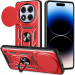 Фото Удароміцний чохол Ummi Camshield Serge Ring на Xiaomi Redmi Note 15 Pro 5G (Червоний / Red) на vchehle.ua