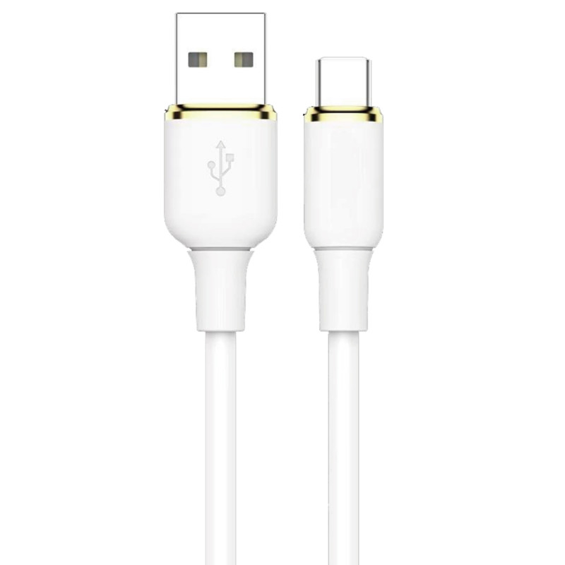 Дата кабель Amaya 89C USB to Type-C 3A (1m) (White)