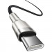 Фото Дата кабель Baseus Cafule Metal Type-C to Type-C 100W (1m) (CATJK-C) (Черный) в магазине vchehle.ua