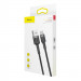 Замовити Дата кабель Baseus Cafule USB to Type-C Cable 3A (0.5m) (CATKLF-A) (Сірий / Чорний) на vchehle.ua