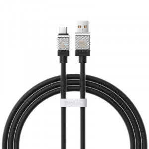 Дата кабель Baseus CoolPlay Series USB to Type-C 100W (1m) (CAKW00060)