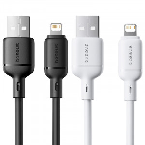 Дата кабель Baseus Silky Series OS Fast Charging USB to Lightning 2.4A (1m) (P1037770)