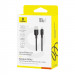 Купити Дата кабель Baseus Silky Series OS Fast Charging USB Type-C 100W (2m) (P10377703) (Cluster Black) на vchehle.ua