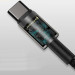 Фото Дата кабель Baseus Tungsten Gold Type-C to Type-C Cable 100W (1m) (CATWJ-01) (Черный) на vchehle.ua