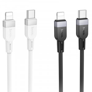 Дата кабель Hoco X109 Energy silicone Type-C to Lightning (1m)