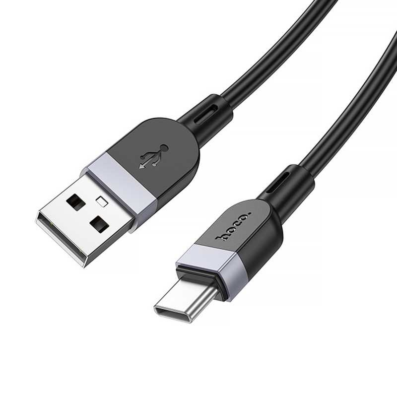 Дата кабель Hoco X109 Energy silicone USB to Type-C (2m) (Black) в магазине vchehle.ua