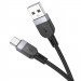 Купить Дата кабель Hoco X109 Energy silicone USB to Type-C (2m) (Black) на vchehle.ua