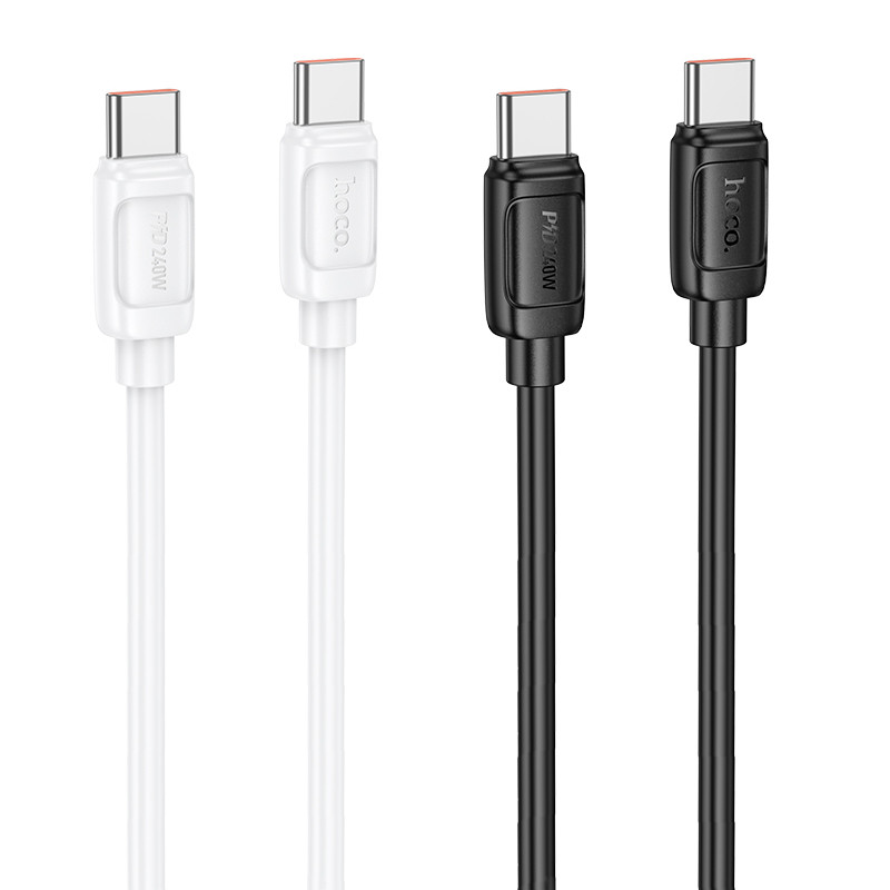 Дата кабель Hoco X115 Surpass Type-C to Type-C 240W (1m)