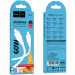 Фото Дата кабель Hoco X124 Bien silicone Type-C to Type-C 60W (1m) (White) в маназині vchehle.ua