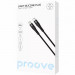 Фото Дата кабель Proove Light Silicone Plus Type-C to Type-C 60W (1m) (Black) на vchehle.ua