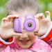 Дитяча фотокамера Hoco DV201 Dual lens (Pink) в магазині vchehle.ua