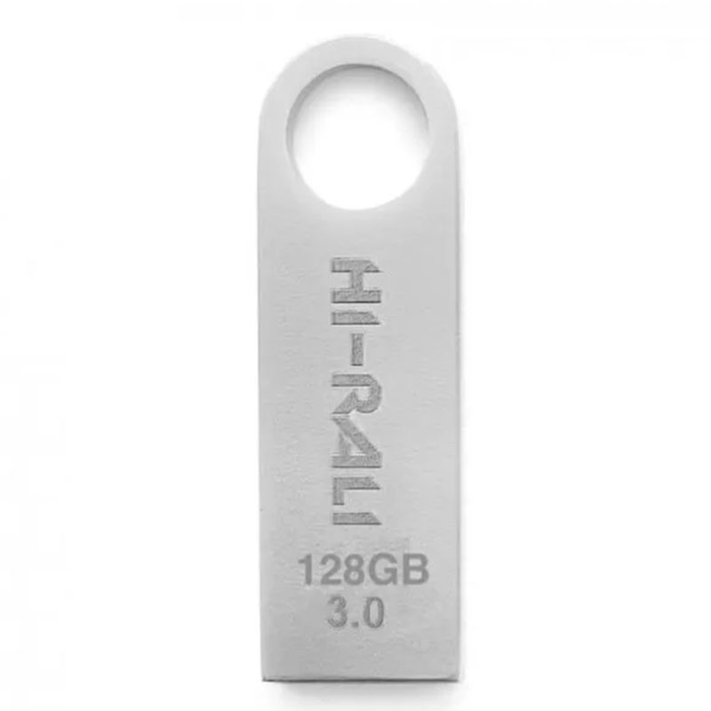 Флеш-накопитель Hi-Rali Shuttle USB 3.0 Серебряная серия — 128GB