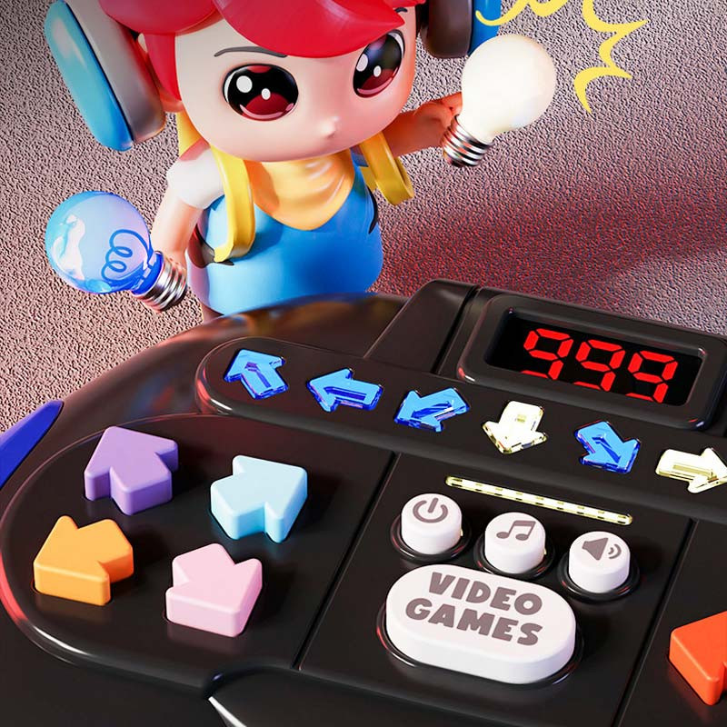 Интерактивная консоль Ummi ME-204 Game Master (2 Gen) (Blue) в магазине vchehle.ua