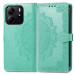 Заказать Кожаный чехол-книжка Art Case с визитницей для Xiaomi Redmi Note 14 5G (Бирюзовый) на vchehle.ua