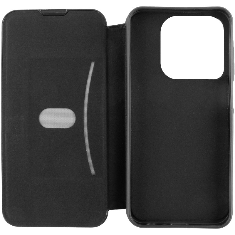 Шкіряний чохол-книжка Belora для Motorola Edge 70 Fusion / 70 Fusion+ (Black) в магазині vchehle.ua