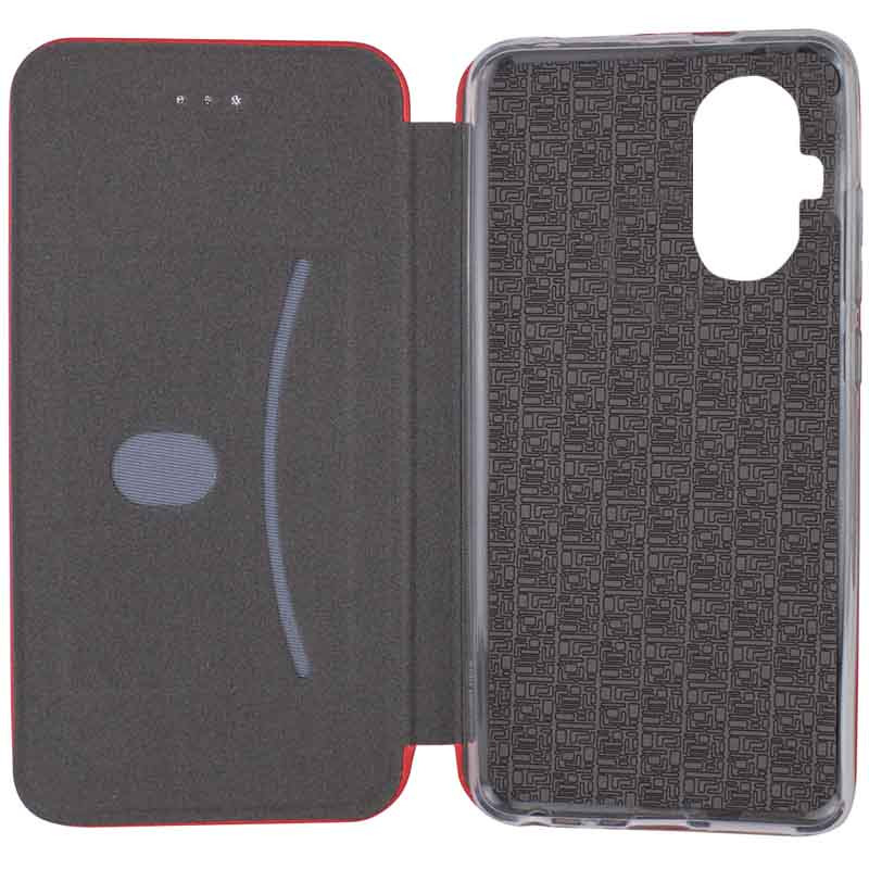 Фото Кожаный чехол-книжка Classy для Realme C55 (Красный) в магазине vchehle.ua