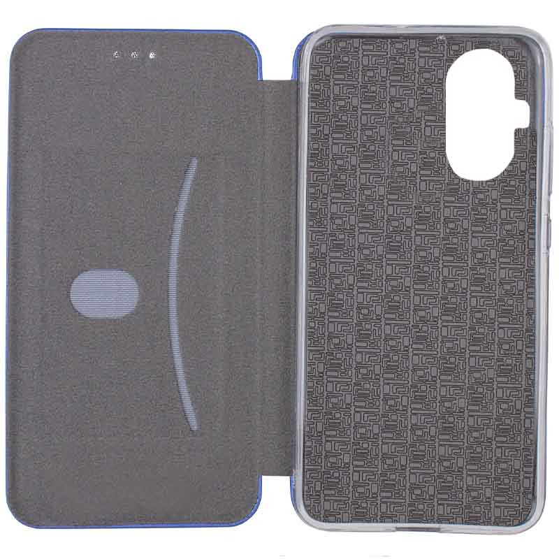 Фото Кожаный чехол-книжка Classy для Realme C55 (Синий) на vchehle.ua