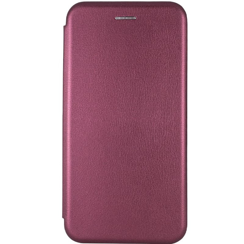 Шкіряний чохол-книжка Classy на Samsung Galaxy A04e (Бордовий)