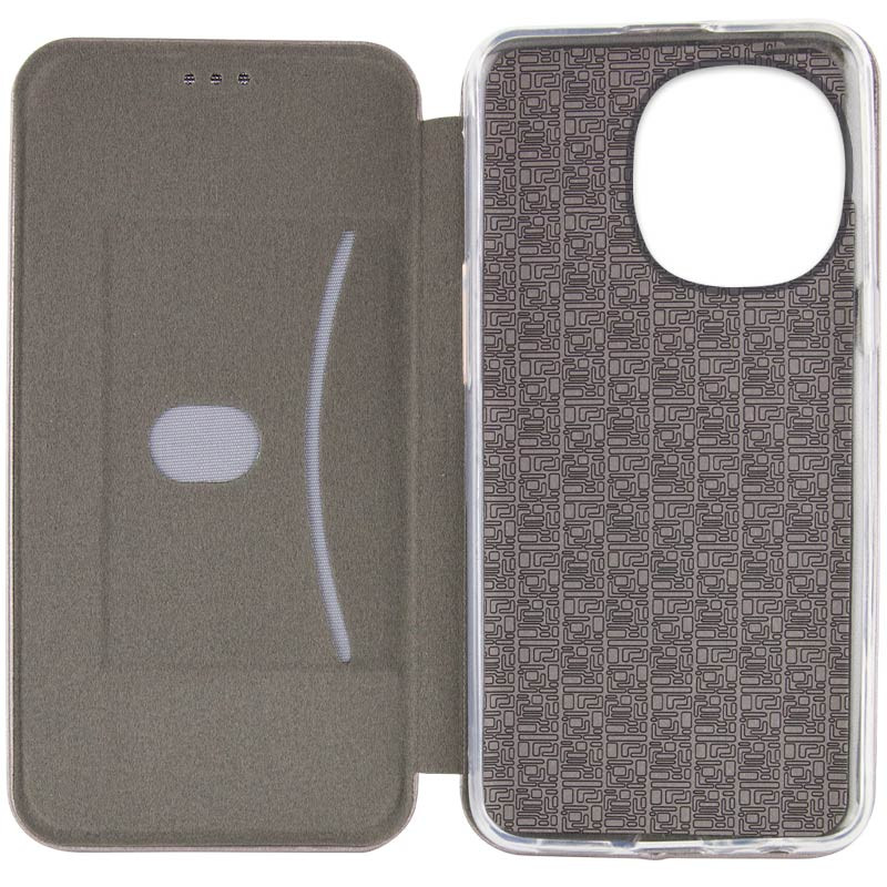 Фото Шкіряний чохол-книжка Classy на TECNO Spark Go 1 (KL4) / Spark Go 2025 (Сірий) в маназині vchehle.ua