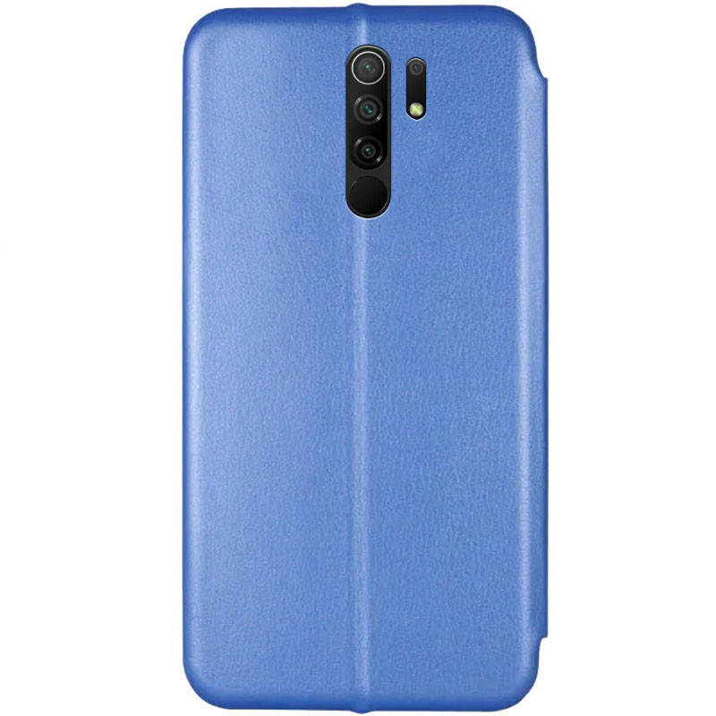 Фото Шкіряний чохол-книжка Classy на Xiaomi Redmi 9 (Синій) на vchehle.ua