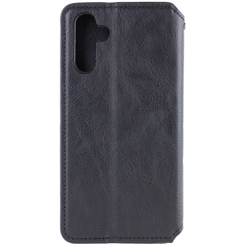 Фото Шкіряний чохол-книжка GETMAN Cubic (PU) на Samsung Galaxy A16 4G/5G (Чорний) на vchehle.ua