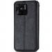 Фото Шкіряний чохол-книжка GETMAN Cubic (PU) на Xiaomi Redmi 10C (Чорний) на vchehle.ua