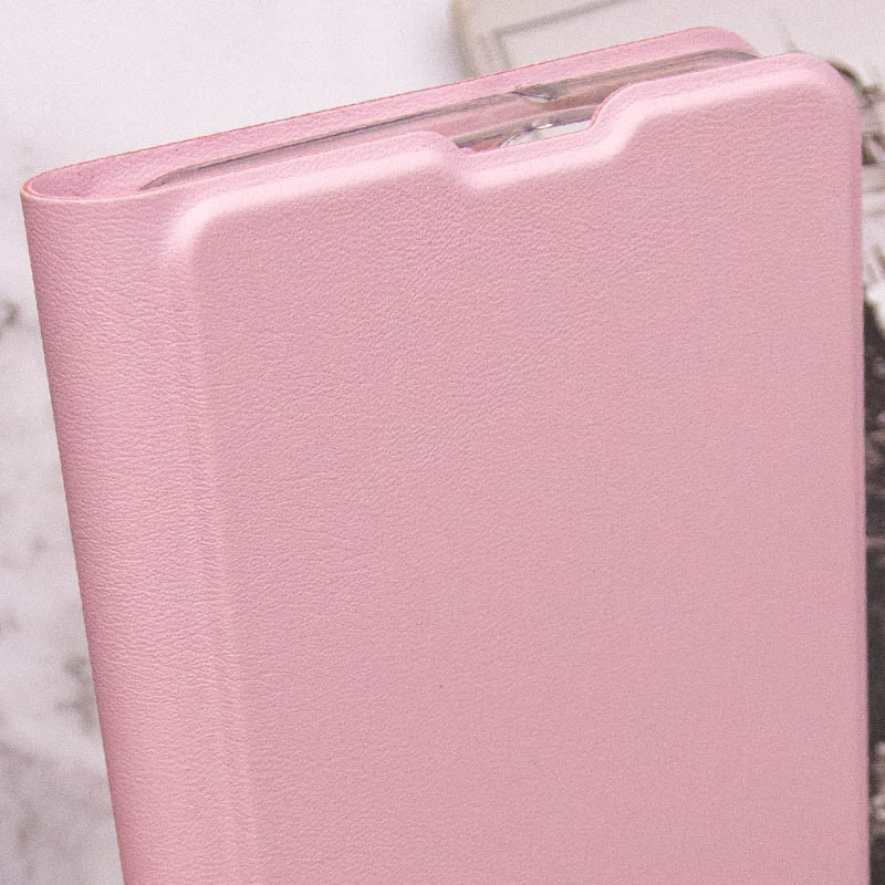 Купити Шкіряний чохол-книжка GETMAN Elegant (PU) на Oppo A17k (Рожевий) на vchehle.ua