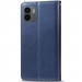 Шкіряний чохол-книжка GETMAN Gallant (PU) для Xiaomi Redmi A1 / A2 (Синій) в магазині vchehle.ua