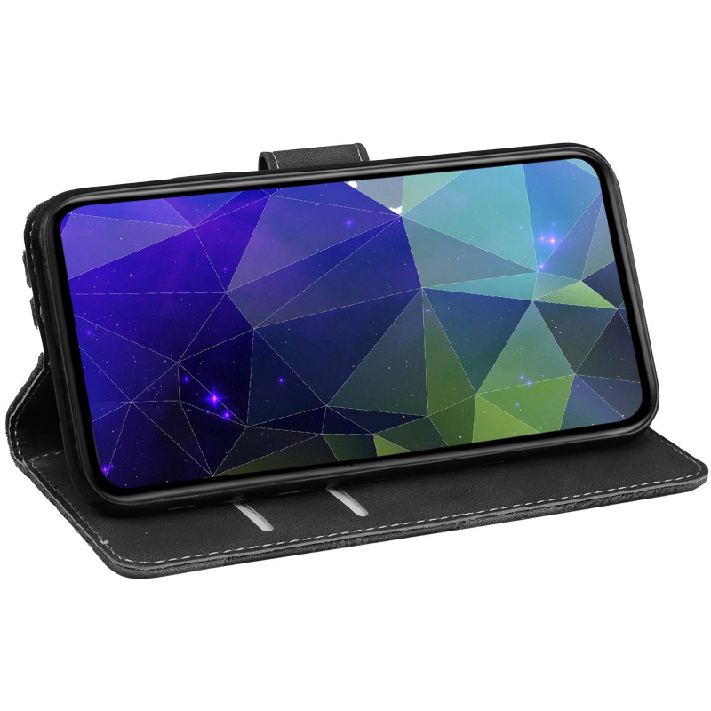 Кожаный чехол-книжка Tiger для Samsung Galaxy A36 5G / A37 5G / A56 5G (Black) в магазине vchehle.ua