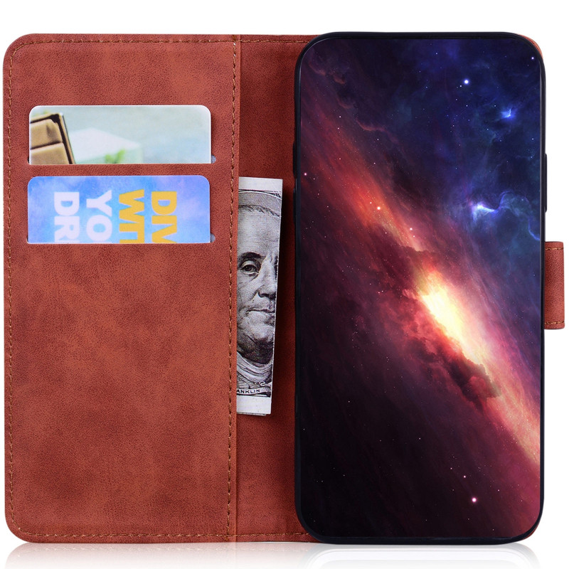 Фото Кожаный чехол-книжка Tiger для Xiaomi Redmi 15 (EU) (Brown) в магазине vchehle.ua